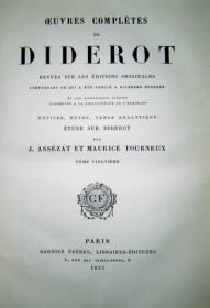 Oeuvres ComplÃ©tes de Diderot. 20 Tomos